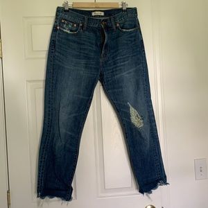 Madewell Petite Perfect Summer Jean: Destructed ed